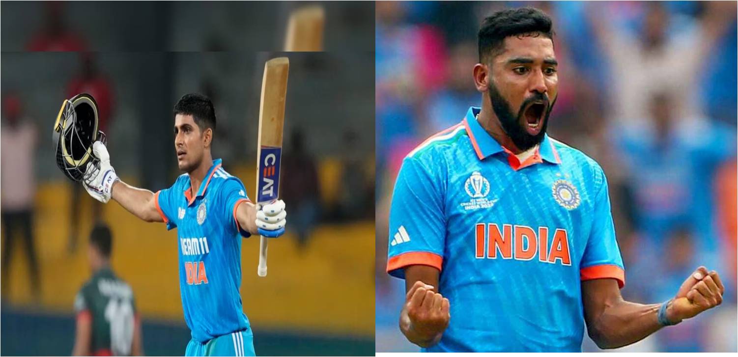 Icc Cricket Rankings: Shubman Gill, Mohammed Siraj No.1 Odi Batter And Bowler In The World