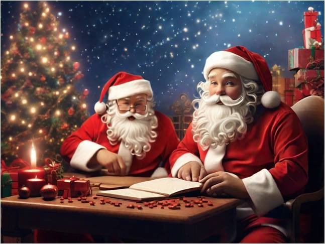 The Santa Clauses: Solving The Mysterious Multi-Santa Enigma