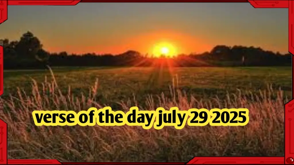 verse of the day july 29 2025 || verse of the day 29 july 2025 1 1000055751