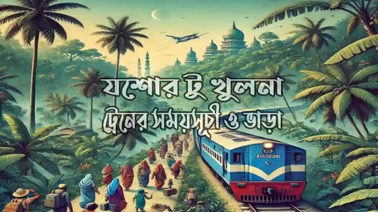 যশোর টু খুলনা ট্রেনের সময়সূচী