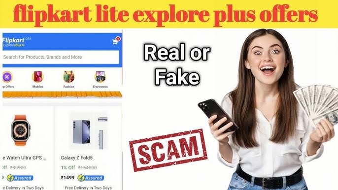 flipkart lite explore plus fake or real in india